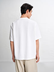 Men's Loose-Fit T-Shirt with Bear Embroidery