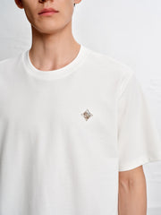 Men's Basic Embroidered T-Shirt