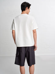 Men's Basic Embroidered T-Shirt