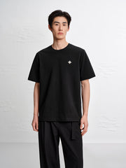 Men's Basic Embroidered T-Shirt