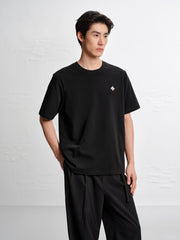 Men's Basic Embroidered T-Shirt