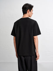 Men's Basic Embroidered T-Shirt
