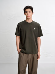 Men's Basic Embroidered T-Shirt