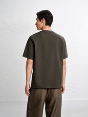Men's Basic Embroidered T-Shirt
