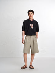Men's Cotton 3D Cartoon Graphic T-Shirt
