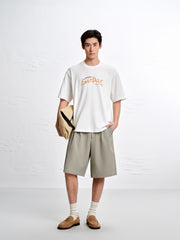 Men's Loose-Fit T-Shirt with Back Print