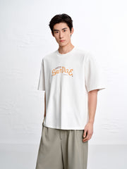 Men's Loose-Fit T-Shirt with Back Print