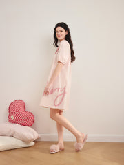 Women's Sweet Square-Neck Sleep Dress