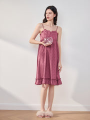 Women's Iridescent Shell Camisole Loungewear Set