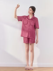 Women's Iridescent Shell Camisole Loungewear Set