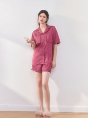 Women's Iridescent Shell Camisole Loungewear Set