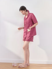 Women's Iridescent Shell Camisole Loungewear Set