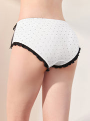 Women's Cute Breathable Polka-Dot Briefs 3-Pack