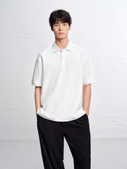 Men's Cooling Jacquard Polo Shirt