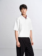 Men's Cooling Jacquard Polo Shirt
