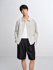 Men's Textured Seersucker Jacket