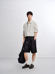 Men's Textured Seersucker Jacket
