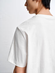 Men's Solid Tonal Jacquard T-Shirt