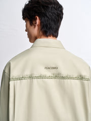 Men's Loose-Fit Shirt with Back Print