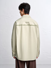 Men's Loose-Fit Shirt with Back Print