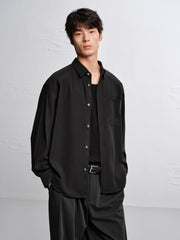 Men's Lyocell-Blend Long-Sleeve Shirt