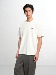 Men's Solid Embroidered T-Shirt