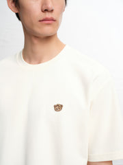 Men's Solid Embroidered T-Shirt