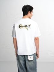Men's Cotton-Blend T-Shirt with Graphic Embroidery