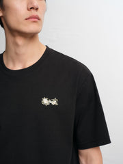 Men's Cotton-Blend T-Shirt with Graphic Embroidery