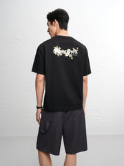 Men's Cotton-Blend T-Shirt with Graphic Embroidery