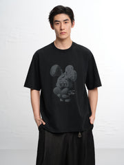 Men's Tencel-Blend Shirt with Embroidery