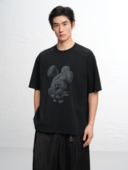 Men's Tencel-Blend Shirt with Embroidery