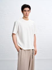 Men's Cotton Graphic T-Shirt with Embroidery