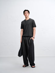 Men's Loose-Fit Tapered Pants