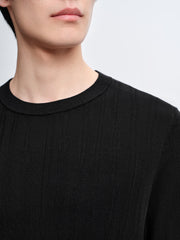 Men's Breathable Lyocell Knit T-Shirt