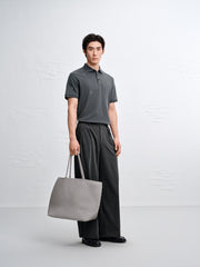 Men's Allover Embroidered Cooling Polo Shirt