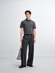 Men's Allover Embroidered Cooling Polo Shirt