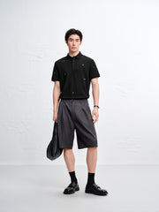 Men's Allover Embroidered Cooling Polo Shirt