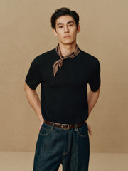 Men's Breathable Lyocell Knit T-Shirt