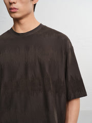 Men's Casual Loose Fit Embroidered T-Shirt