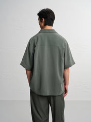 Men's Casual Breathable Short-Sleeve Outerwear Shirt