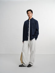 Men's Casual Workwear Long-Sleeve Shirt