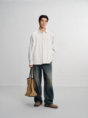 Men's Casual Loose Fit Shirt