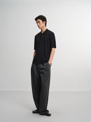 Men's Old Money Style 3D Cable-Knit Polo Shirt