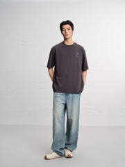 Men's casual loose jeans