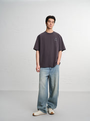 Men's casual loose jeans