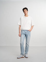 Men's casual slim-fit jeans