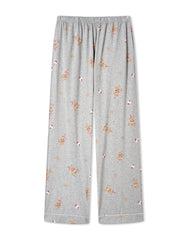 Women's Casual Bear-Print Loungewear Set
