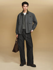 Men's Barn-Style Vintage  Cargo Jacket