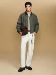 Men's Barn-Style American Vintage Lapel Jacket